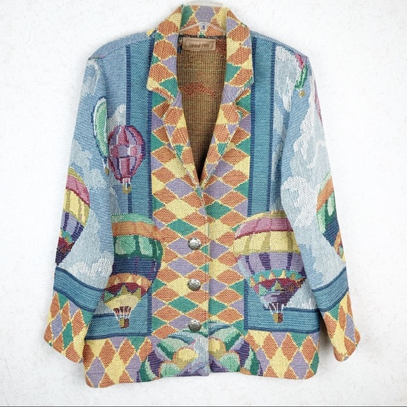 Painted Pony Jackets & Blazers - Rare Vintage Painted Pony hot air balloon jacket